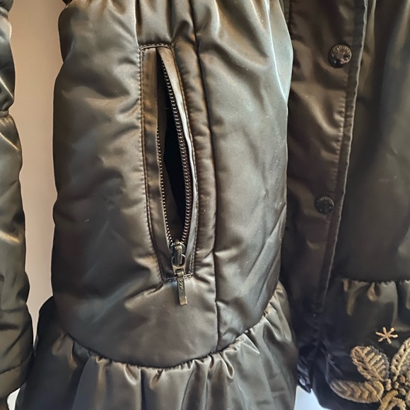 🌦️DARLING GIRL’S 🌿🌸🌿CATAMINI Warm Hooded Coat - Picture 7 of 15